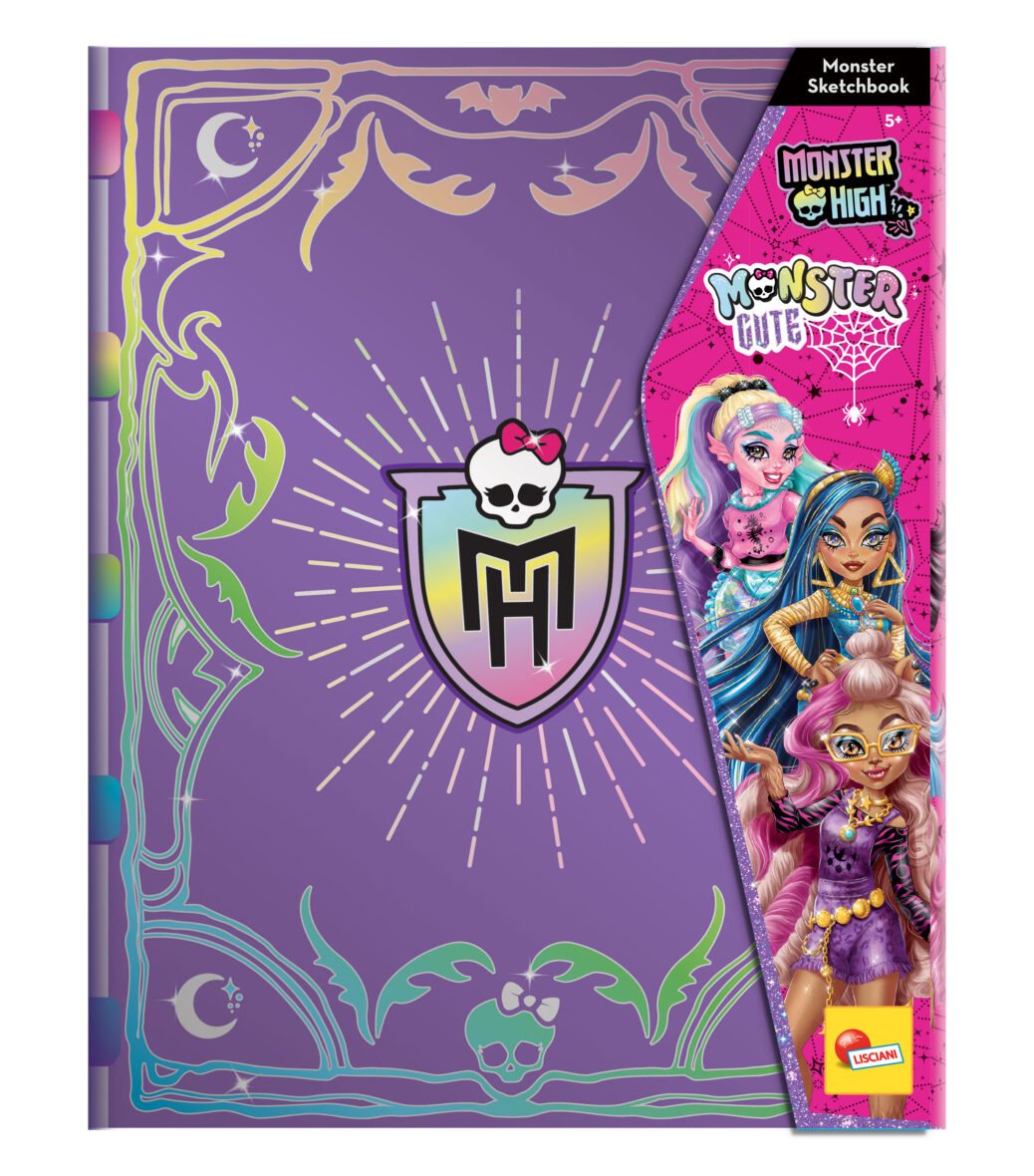 Carnet de Dessin Monster High – Monster Cute – Lisciani