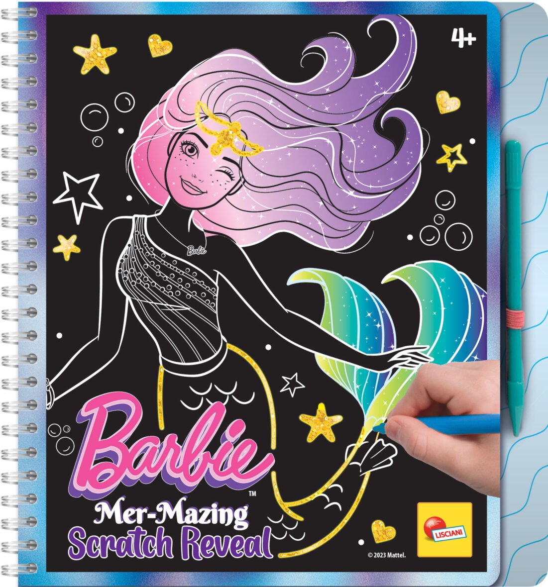 Livre à Gratter Barbie – Sirène – Lisciani