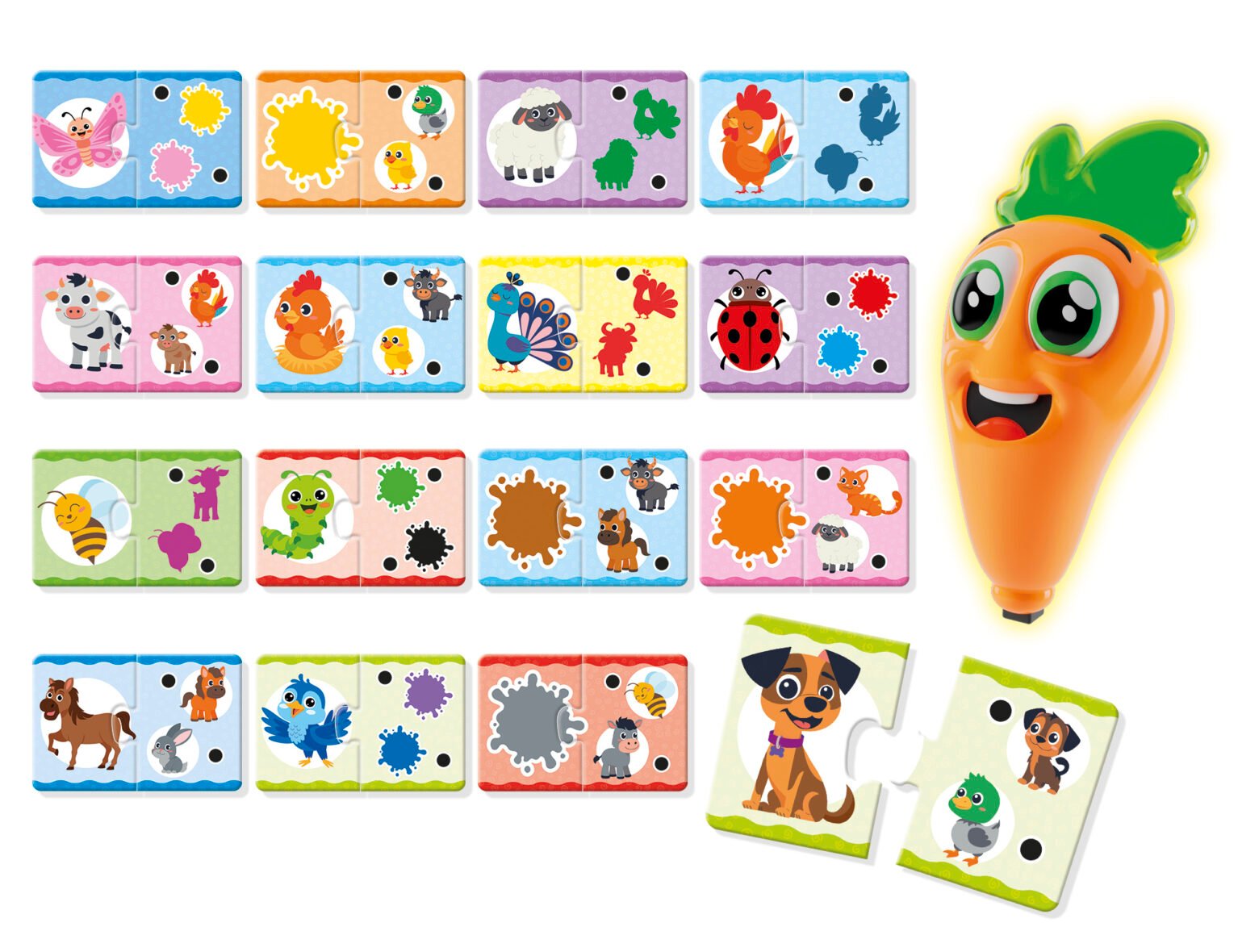 Jeu Carotina Baby – La Ferme avec Stylo Parlant – Lisciani