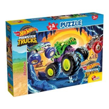 Puzzle Double-Face – Hot Wheels 24 Pièces – Lisciani