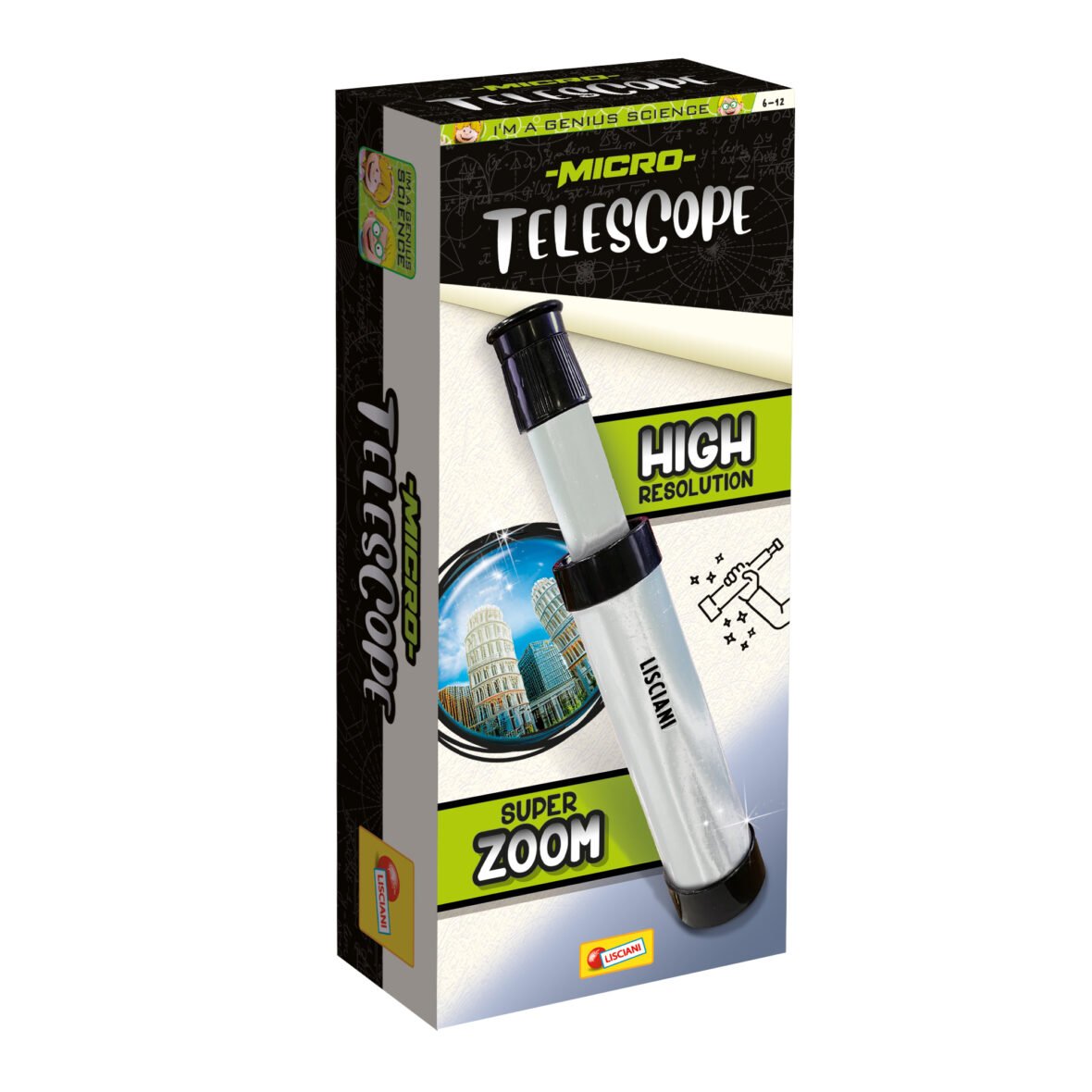 Micro-Télescope Explorer – Longue-Vue de Poche – Lisciani