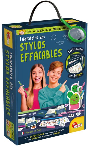 Laboratoire Scientifique – Stylos Effaçables à Personnaliser – Lisciani