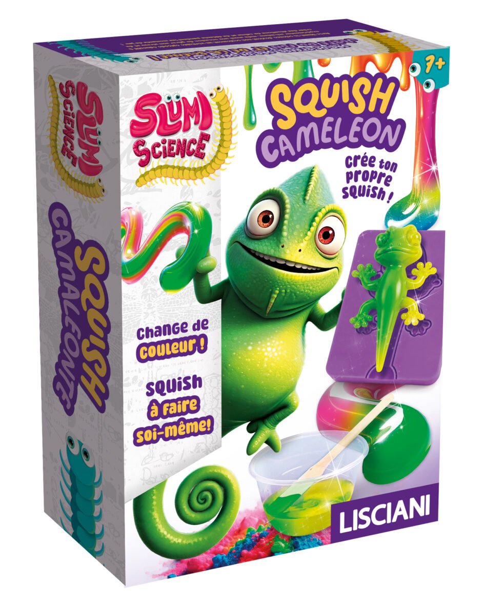 Coffret Slumi Science Pocket – Caméléon Souple – Lisciani