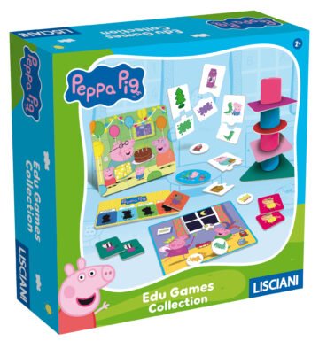 Coffret Peppa Pig – Collection de Jeux Éducatifs Baby – Lisciani