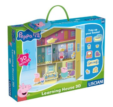Maison Peppa Pig – Jeu de Construction 3D – Lisciani
