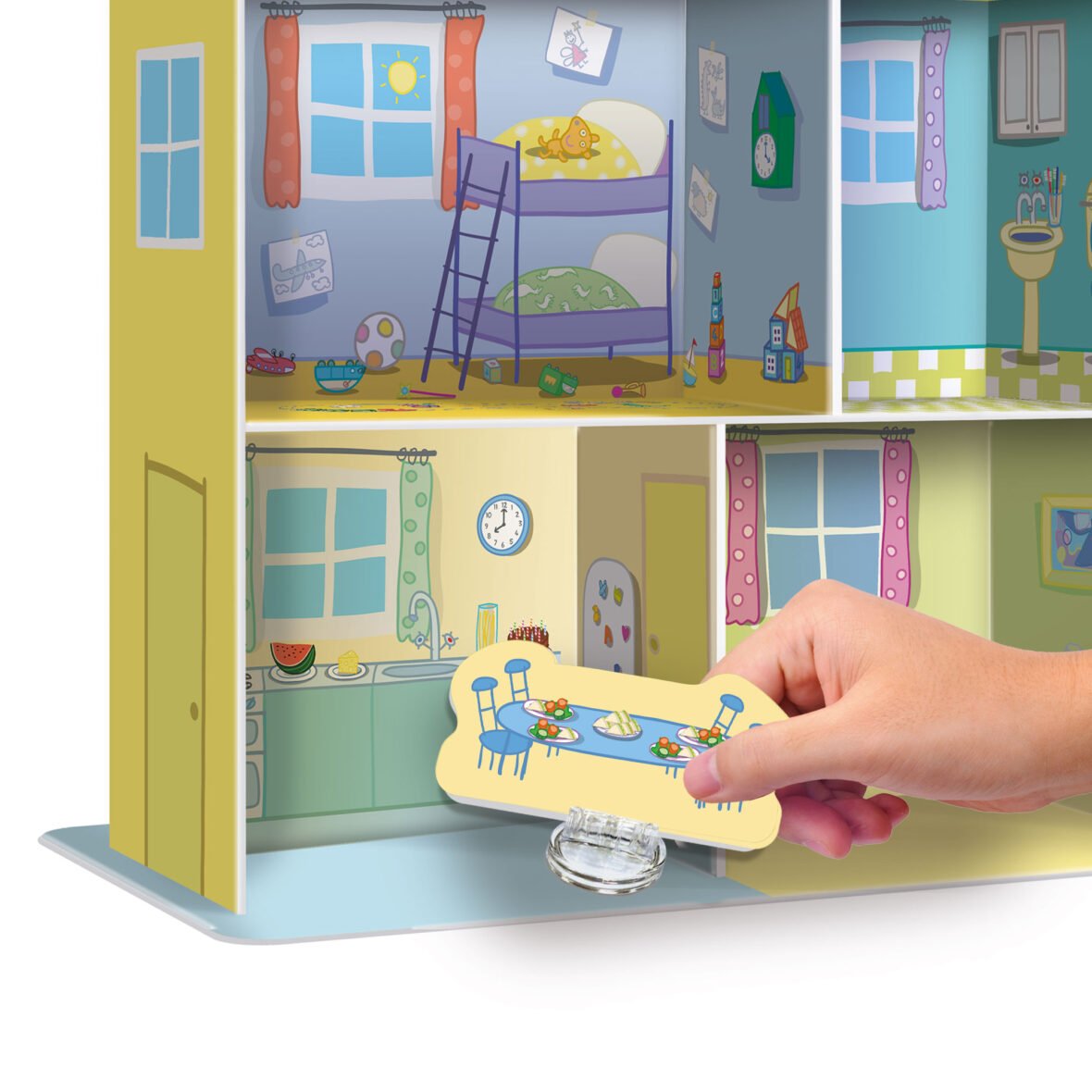 Maison Peppa Pig – Jeu de Construction 3D – Lisciani