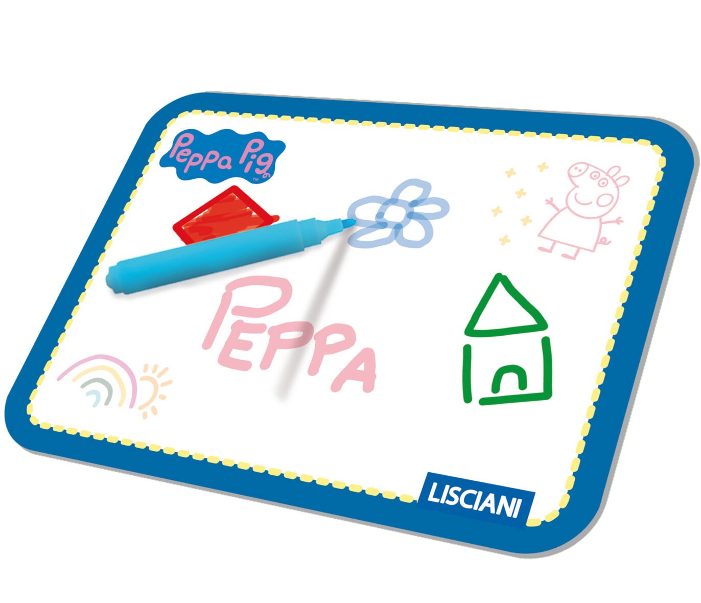 Bureau Peppa Pig Super Desk – 10 Jeux Éducatifs – Lisciani