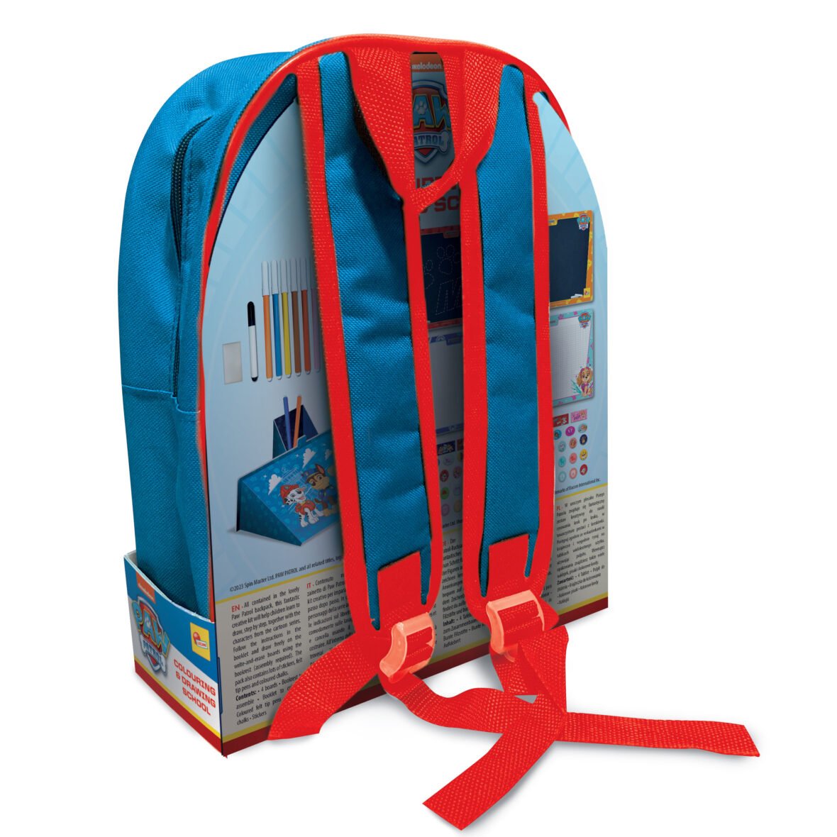 Sac à Dos Pat’ Patrouille – École de Dessin et Coloriage – Lisciani