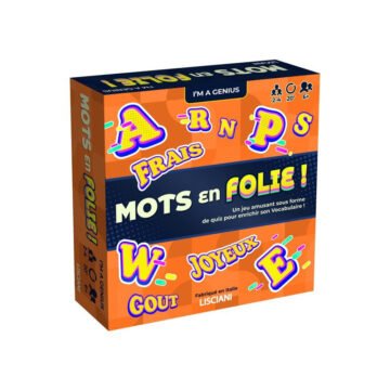 Jeu de Vocabulaire – Mots en Folie – Lisciani