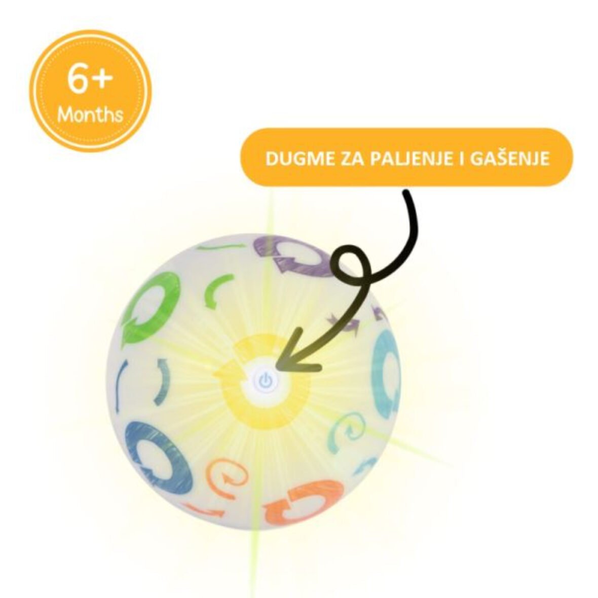 Ballon Roulant Automatique – LS1212 – Infunbebe