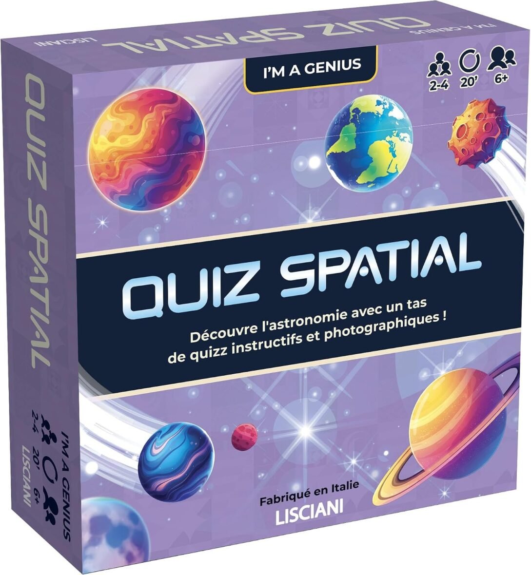 I’m a genius quiz spatial – Lisciani