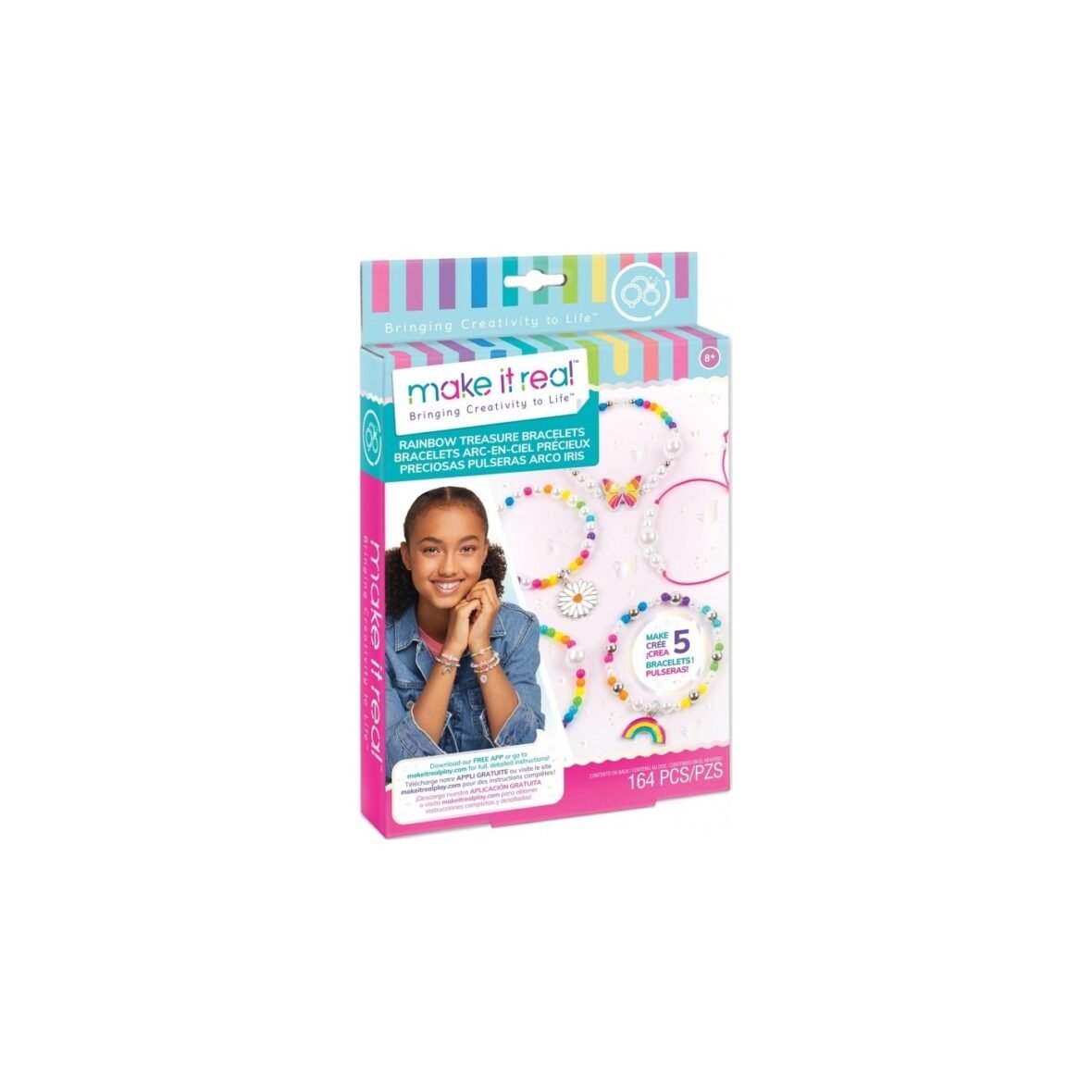 Rainbow Treasure Bracelets – Make It Real
