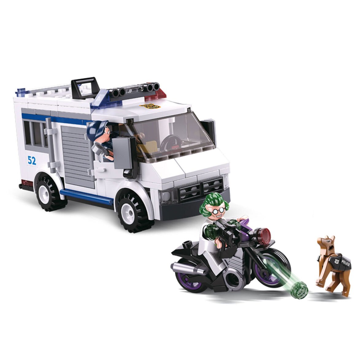 Jeu de Construction – Fourgon de Transport de Prisonniers – Sluban