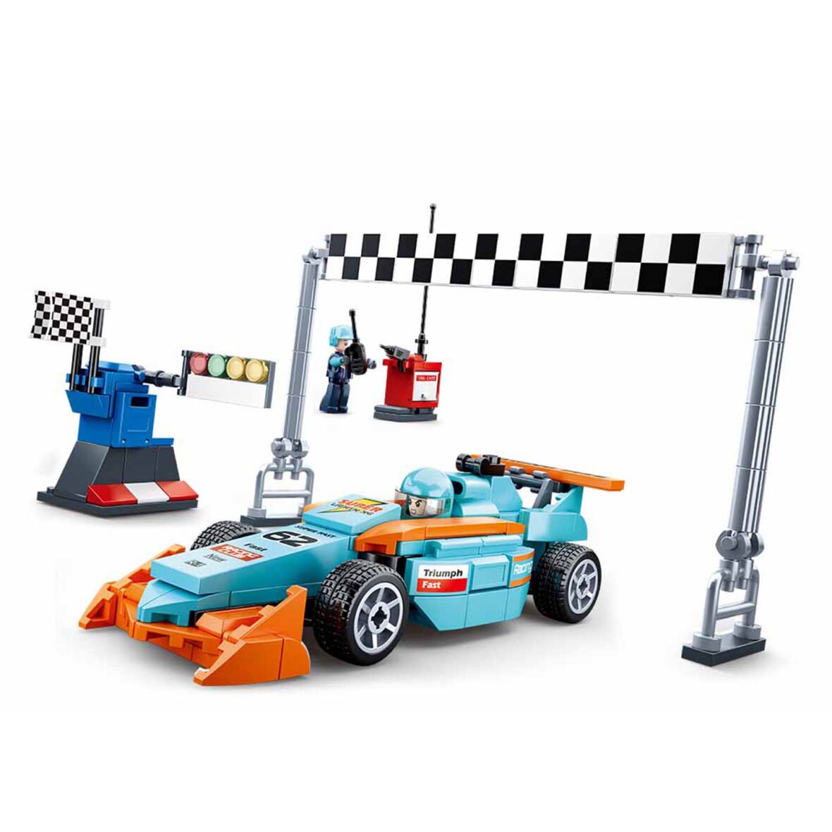 Jeu de Construction – Petit Circuit de Course – Sluban