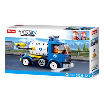 Jeu de Construction – Camion de Nettoyage Urbain – Sluban