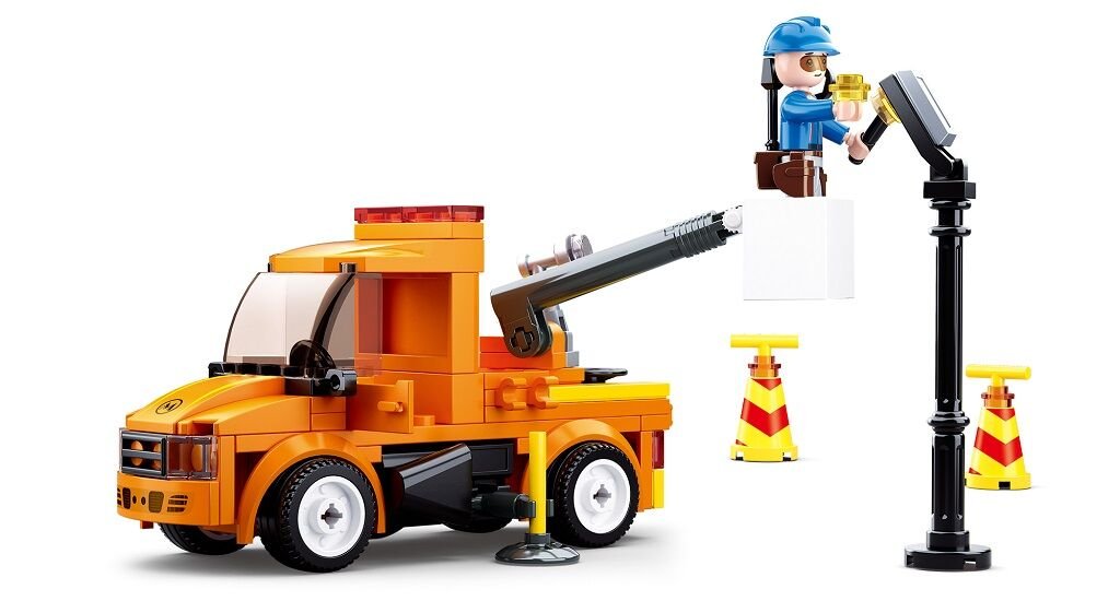 Jeu de Construction – Camion-Nacelle – Sluban