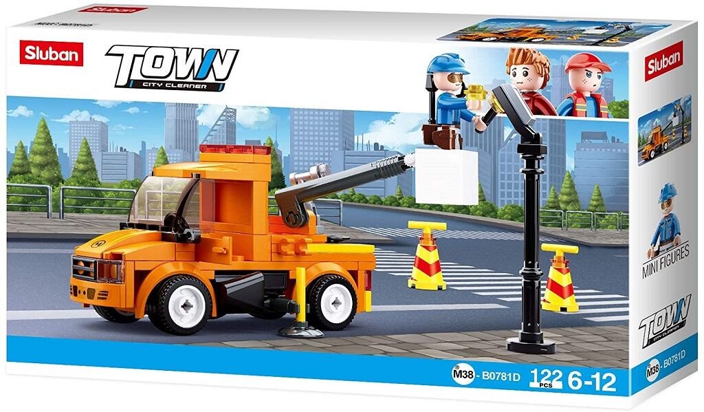 Jeu de Construction – Camion-Nacelle – Sluban