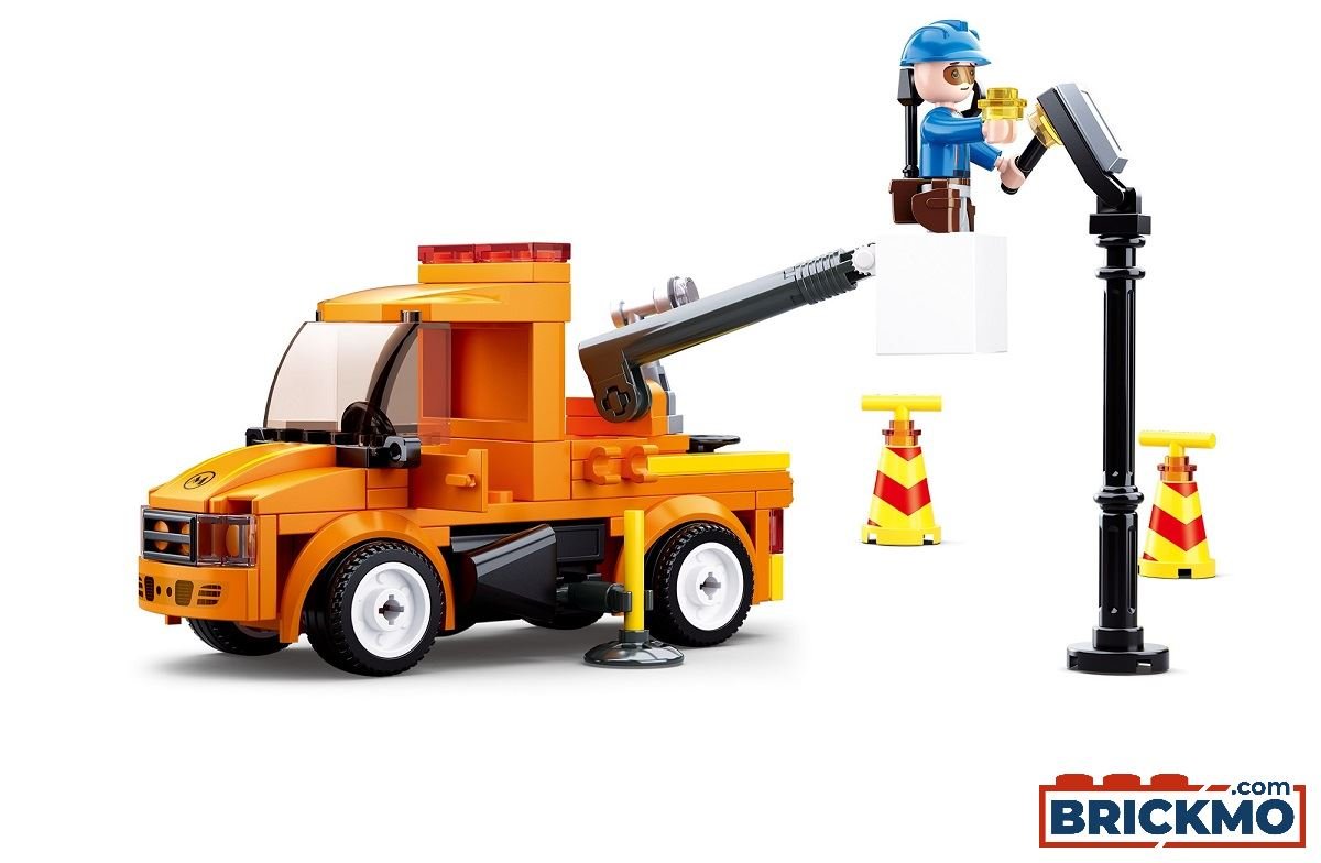 Jeu de Construction – Camion-Nacelle – Sluban