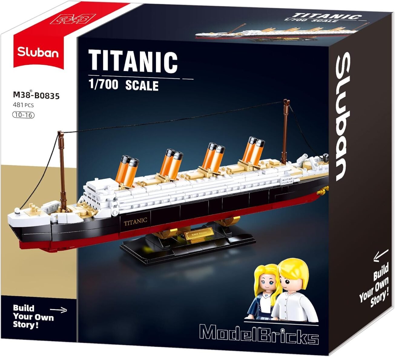 Jeu de Construction – Titanic – Sluban
