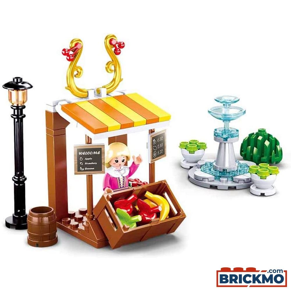 Jeu de Construction – Étal de Légumes – Sluban