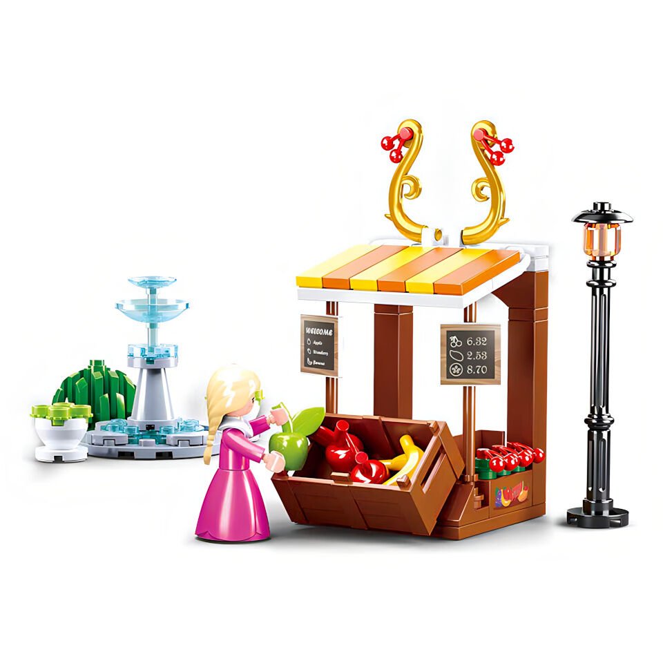 Jeu de Construction – Étal de Légumes – Sluban