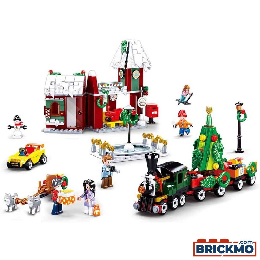 Jeu de Construction – Village de Noël – Sluban