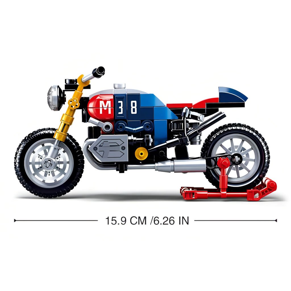 Jeu de Construction – Moto Café Racer – Sluban