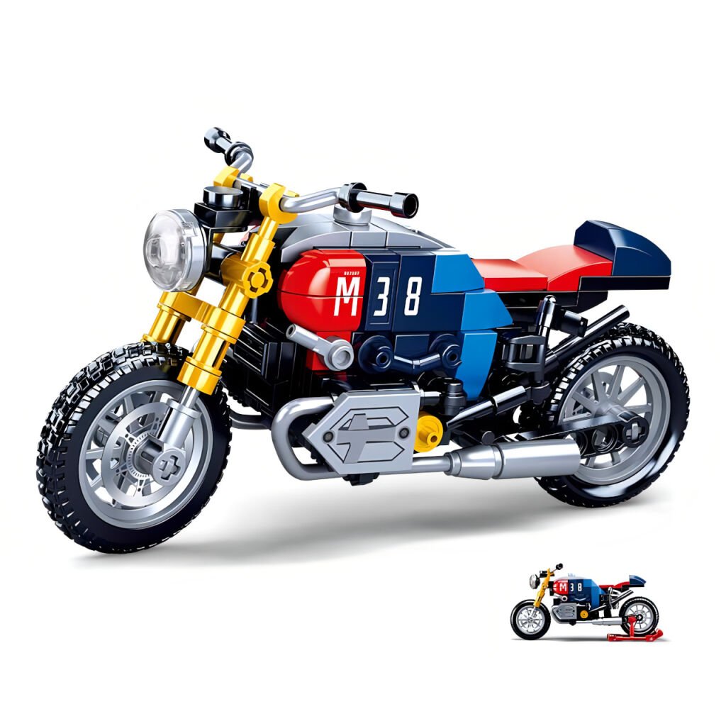 Jeu de Construction – Moto Café Racer – Sluban