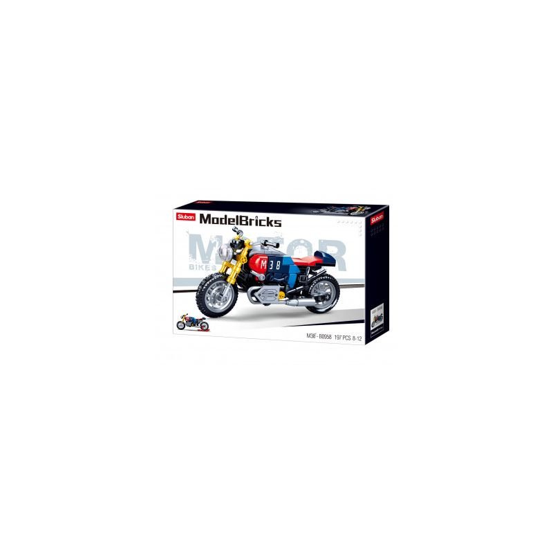 Jeu de Construction – Moto Café Racer – Sluban