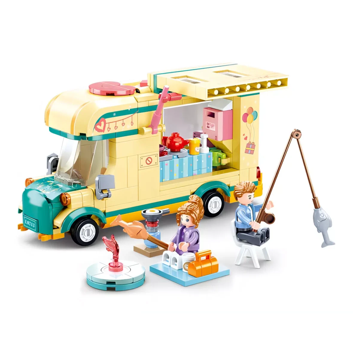 Jeu de Construction – Camping-Car – Sluban