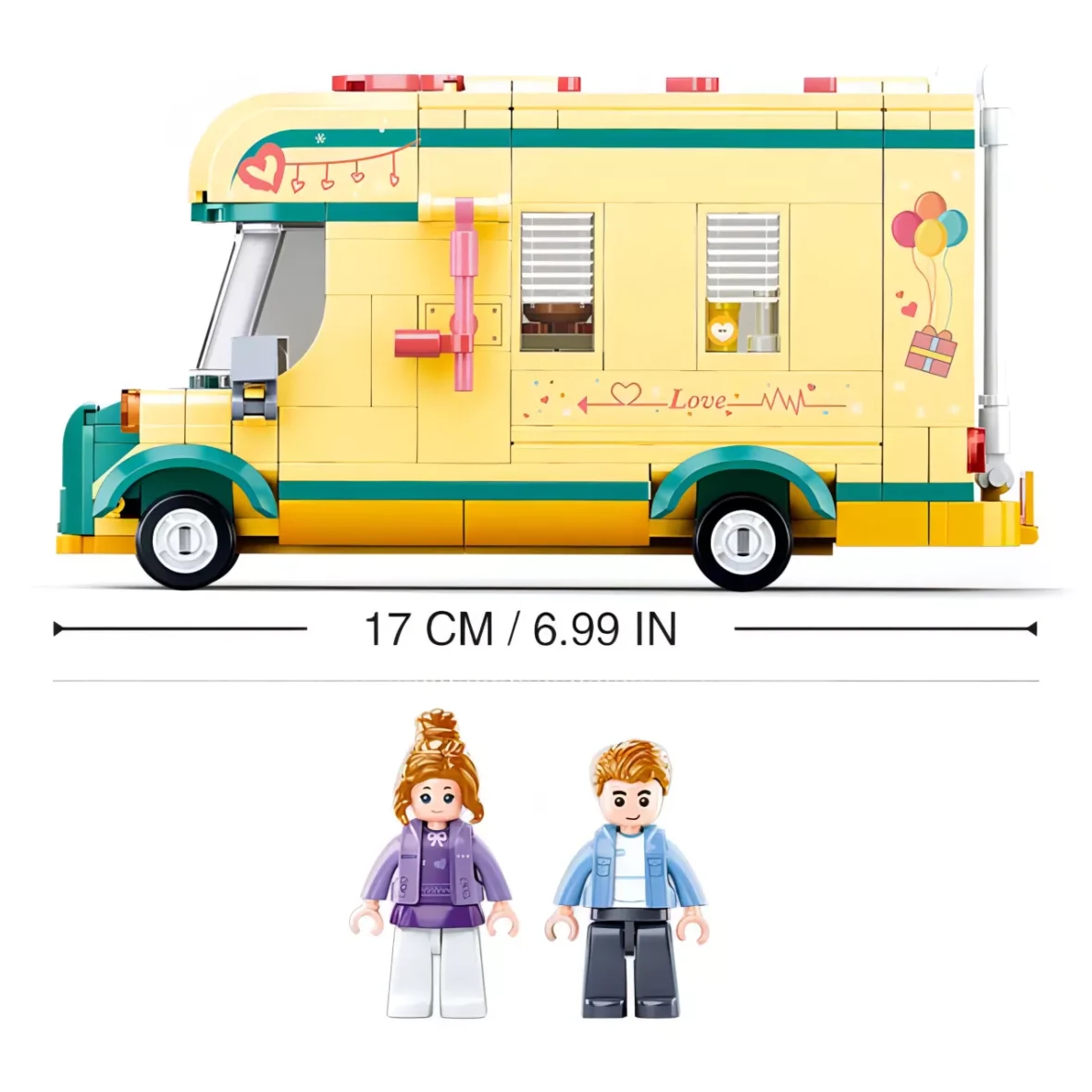 Jeu de Construction – Camping-Car – Sluban