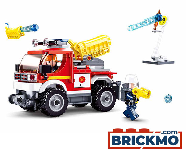 Jeu de Construction – Véhicule de Pompiers Tout-Terrain – Sluban