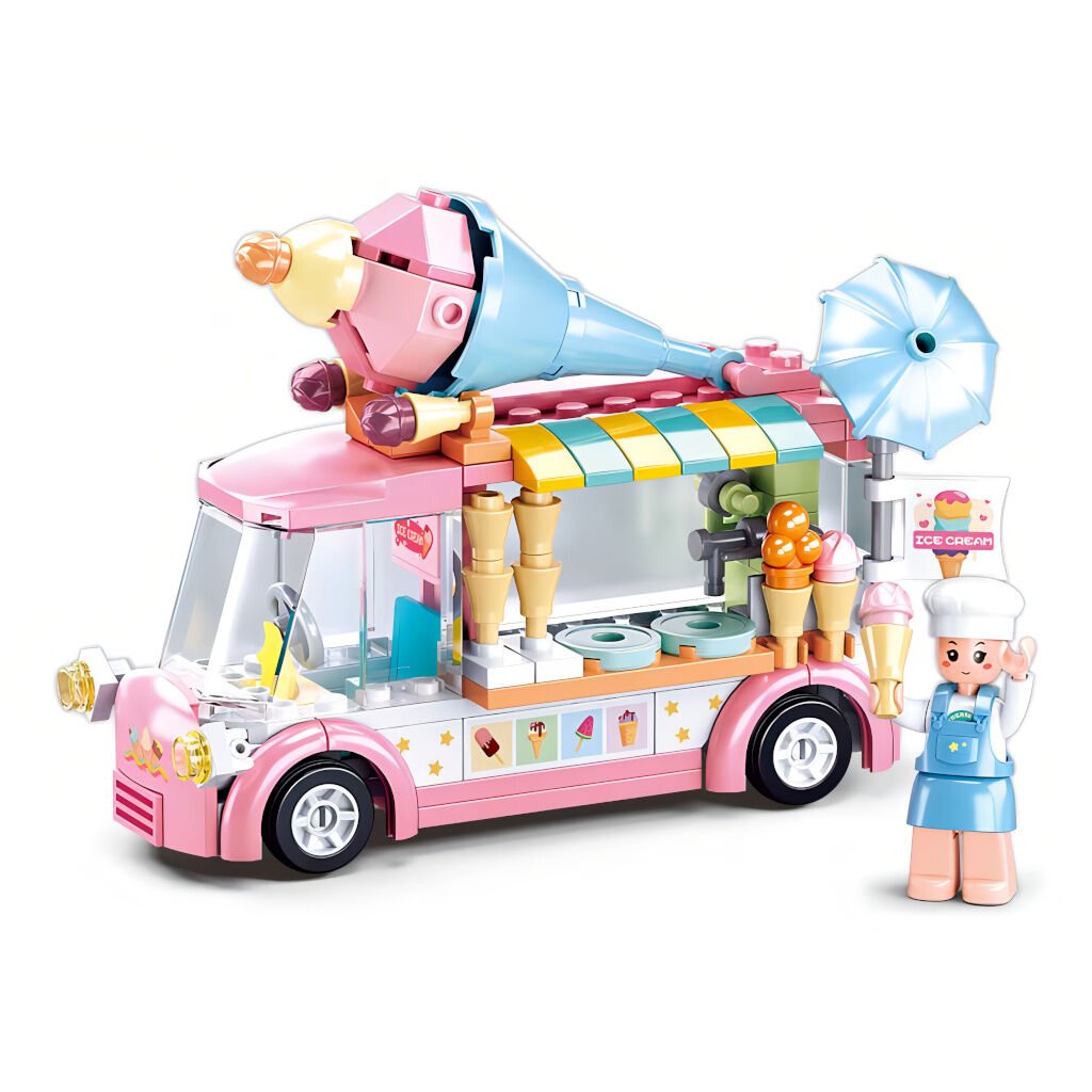 Jeu de Construction – Camion de Glaces – Sluban