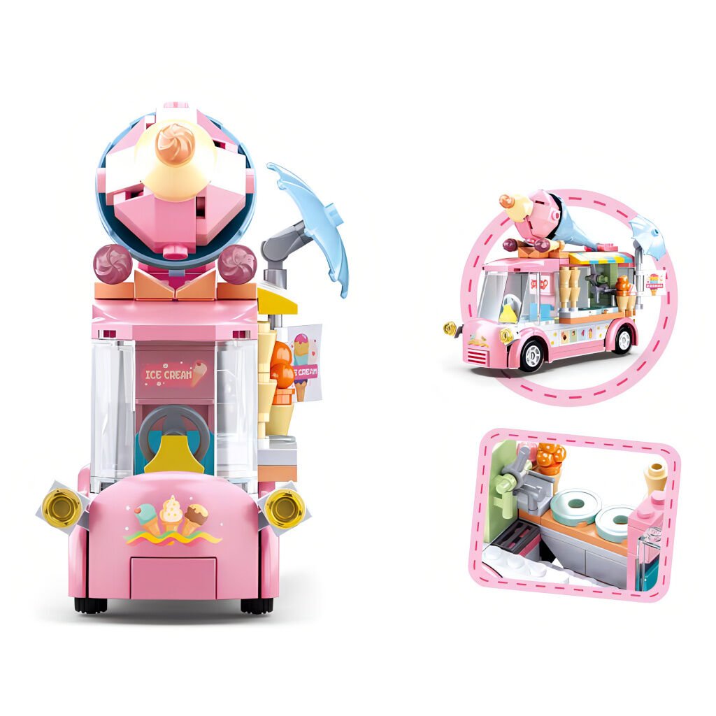 Jeu de Construction – Camion de Glaces – Sluban