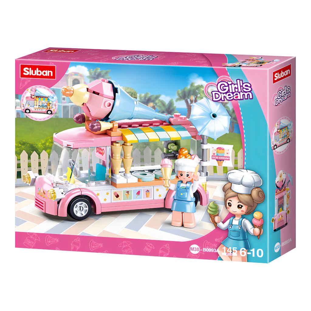Jeu de Construction – Camion de Glaces – Sluban