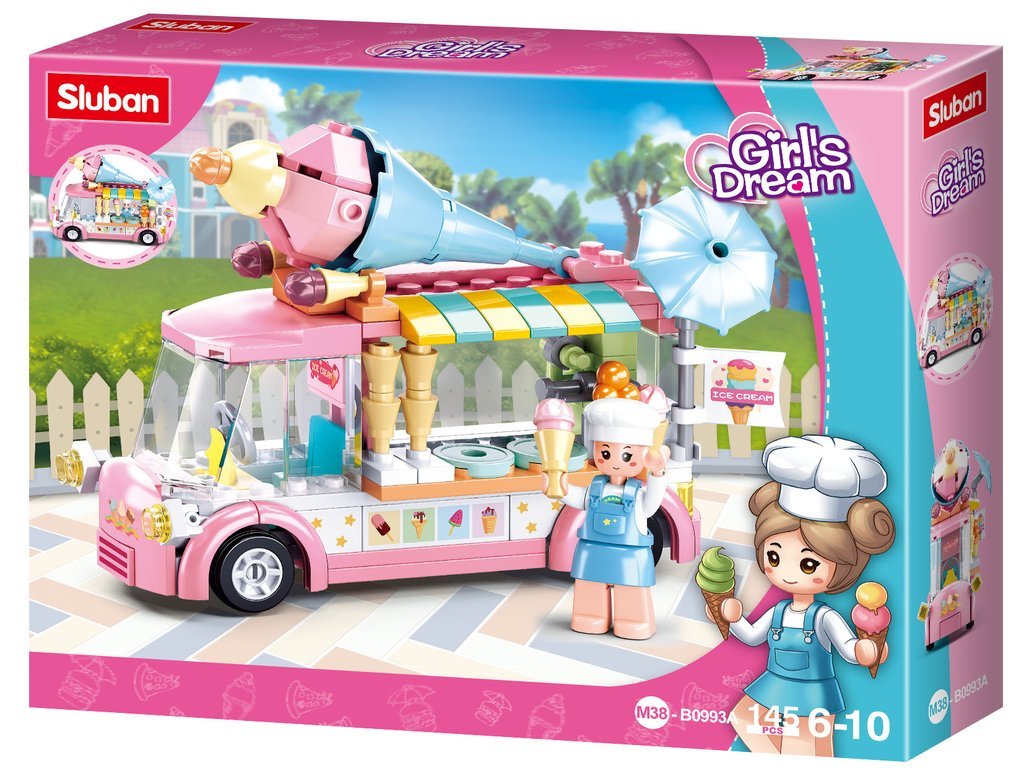 Jeu de Construction – Camion de Glaces – Sluban