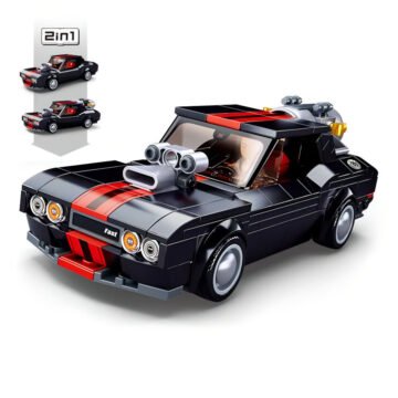 Jeu de Construction – Voiture de Course Urbaine 2 en 1 – Sluban