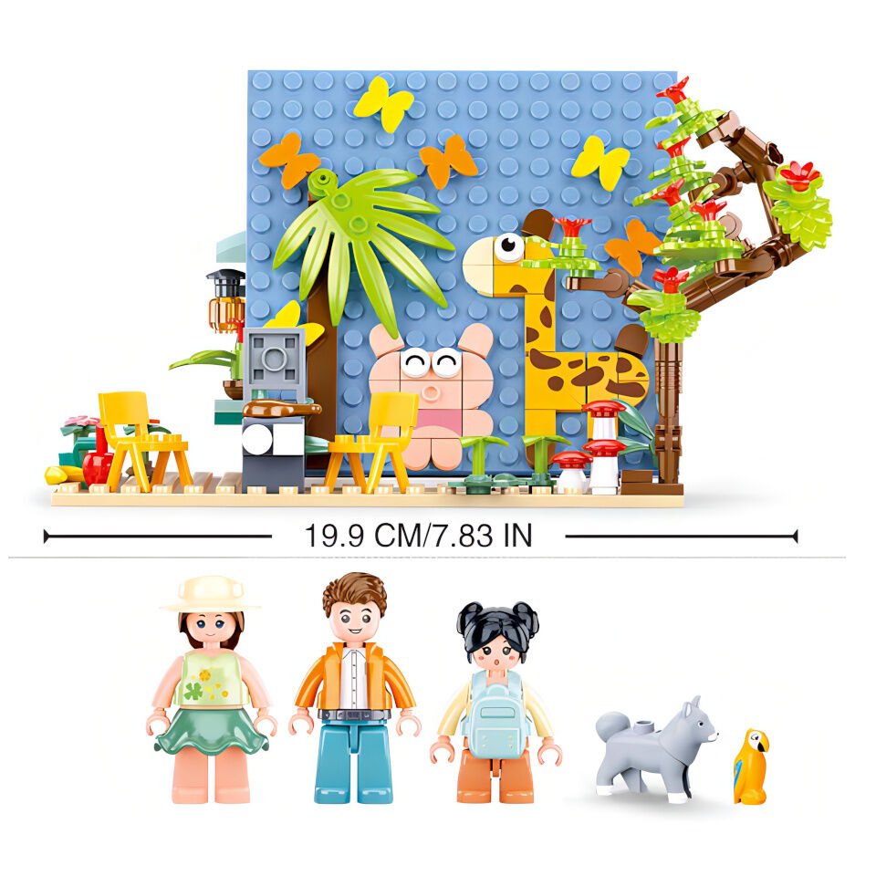 Jeu de Construction – Camping – Sluban