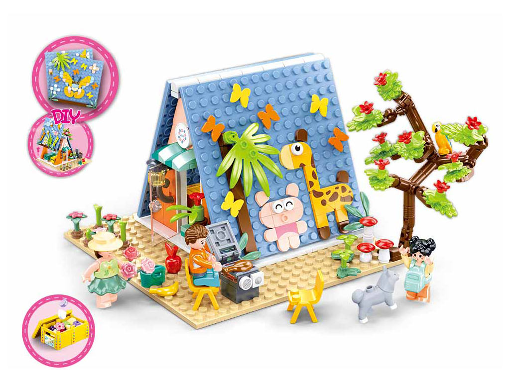 Jeu de Construction – Camping – Sluban