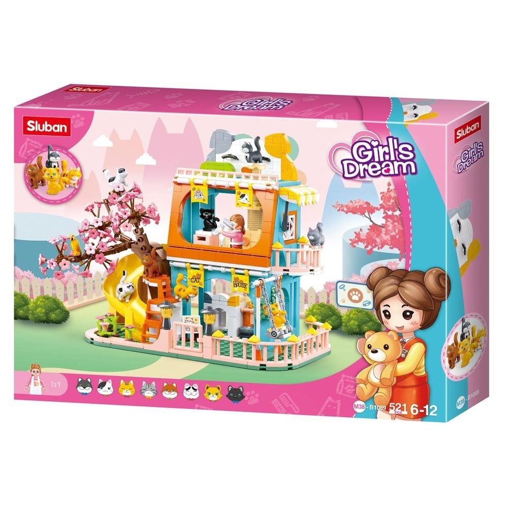 Jeu de Construction – Maison des Chats – Sluban