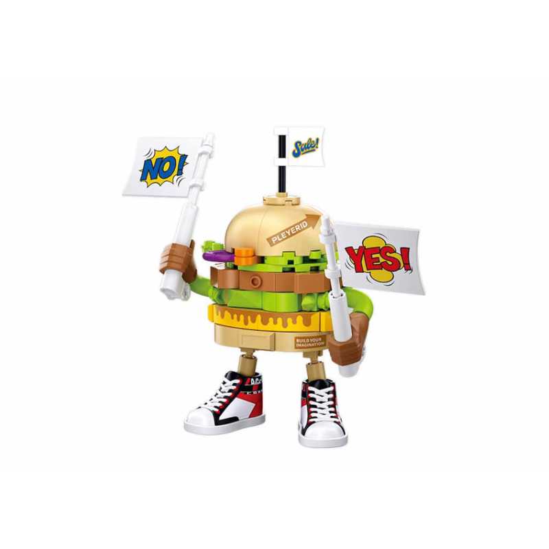 Jeu de Construction – Personnage Gourmand – Sluban
