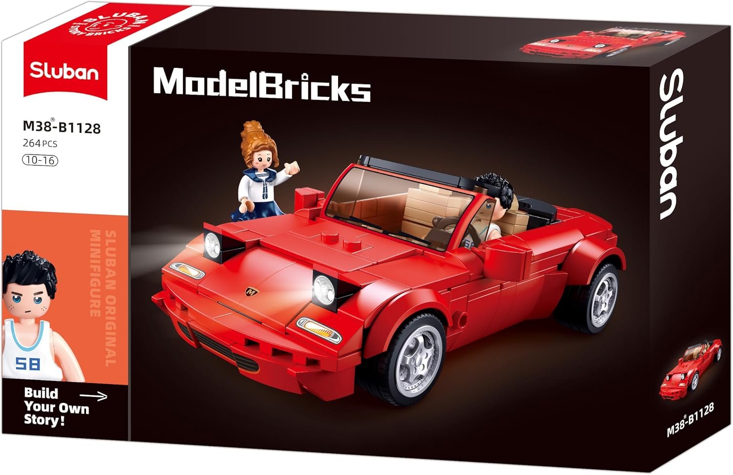 Jeu de Construction – Voiture de Sport MX-5 – Sluban