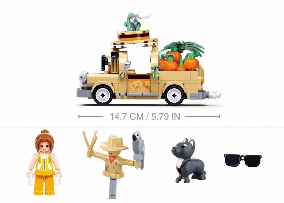 Jeu de Construction – Camion de Fruits – Sluban