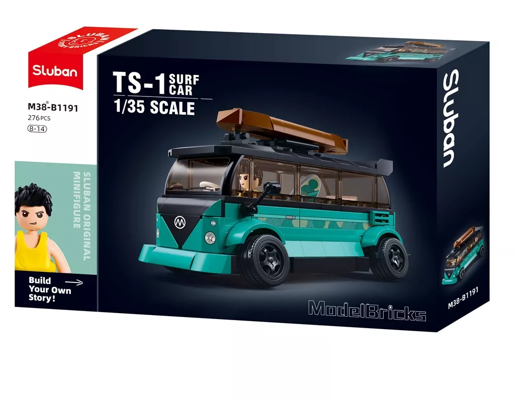 Jeu de Construction – Voiture de Surf TS-1 – Sluban