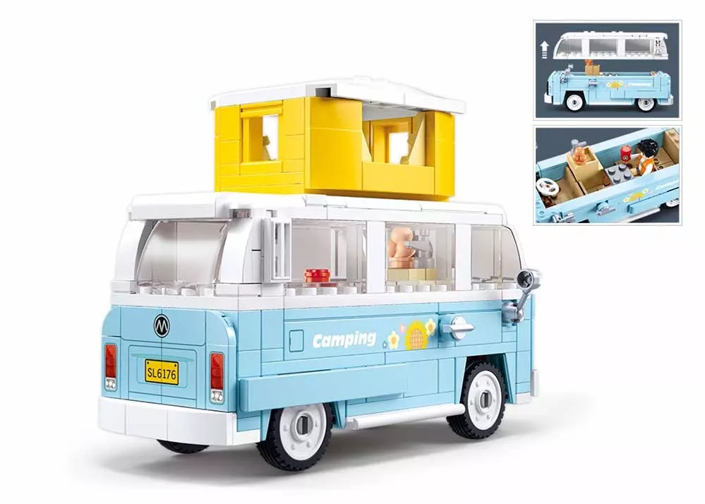 Construction Set – Camper Van TS-2 – Sluban
