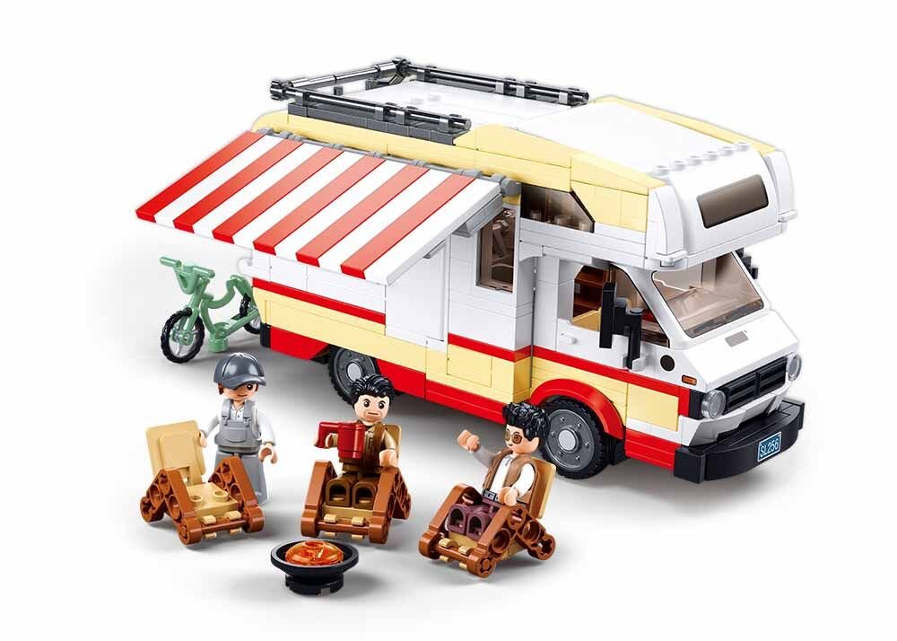 Jeu de Construction – Camping-Car TS-3 – Sluban