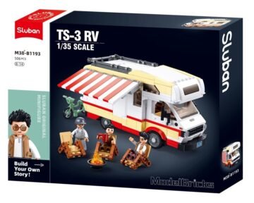 Jeu de Construction – Camping-Car TS-3 – Sluban