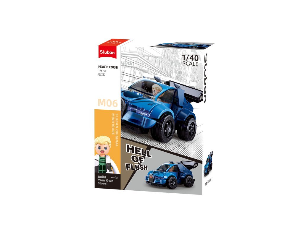 Jeu de Construction – Voiture MCAR M06 – Sluban