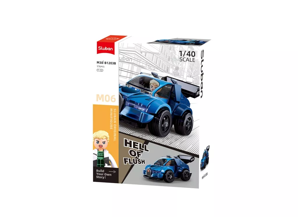 Jeu de Construction – Voiture MCAR M06 – Sluban