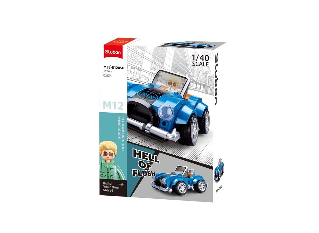 Jeu de Construction – Voiture MCAR M12 – Sluban
